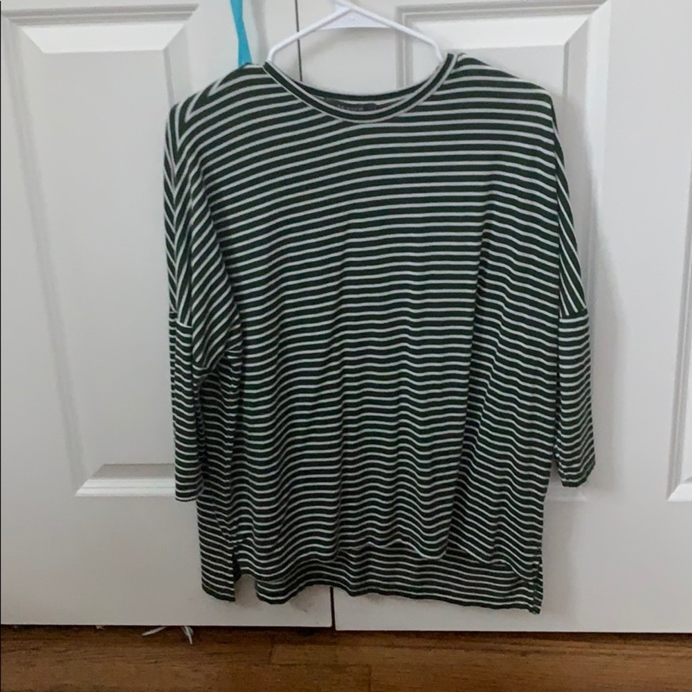 3/4 Sleeve High/ Low Shirt